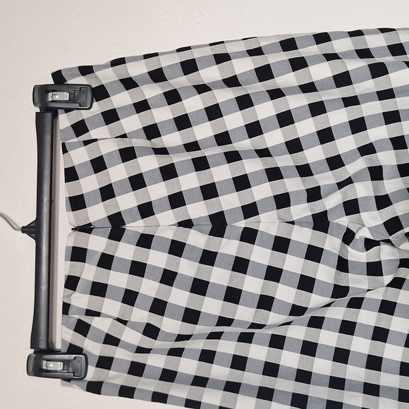 rag & bone Black and White Checkered Ankle Pants - Picture 6 of 9